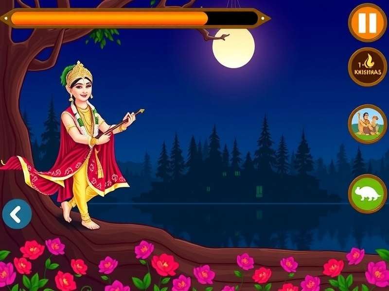 Radha Krishna Eternal Flame Game Screenshot